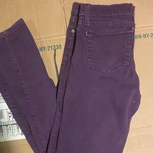 Elegant Purple Skinny Jeans for Women
